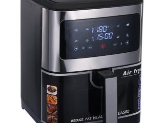 aerogril-kb-6001-umnaia-fritiurnica-bez-masla-68-l-sensornoe-upravlenie-s-displeem-1500-vt-nerz-stal