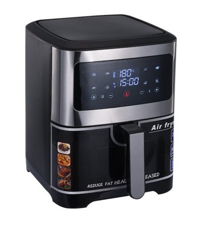 aerogril-kb-6001-umnaia-fritiurnica-bez-masla-68-l-sensornoe-upravlenie-s-displeem-1500-vt-nerz-stal-big-0