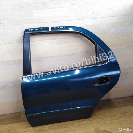 dver-zadniaia-levaia-kia-clarus-99-g-universal-bu-neznacitelnaia-korroziia-iznutri-art-41031-big-0