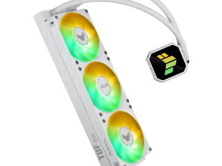 zidkostnaia-sistema-oxlazdeniia-asus-tuf-gaming-lc-iii-360-argb-wht
